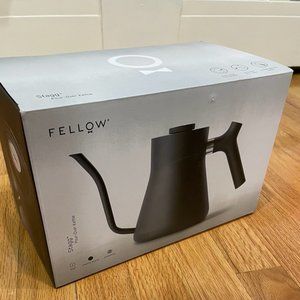 Fellow Stagg Stovetop Pour-Over Coffee and Tea Kettle, Matte Black, 1 Liter